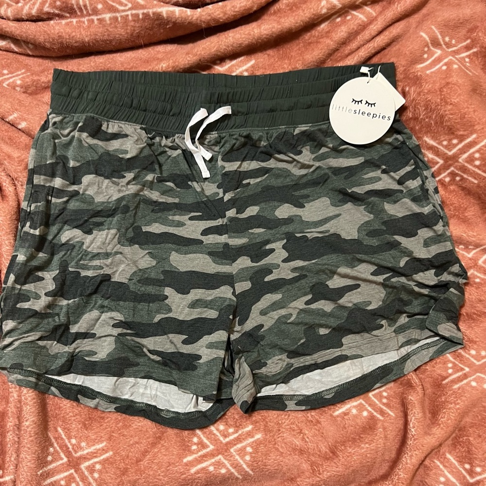 NWT little sleepies Womens sleep shorts (fits like an XL)
